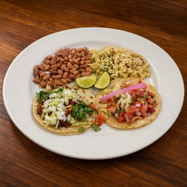 Quesa/2 Taco Combo.